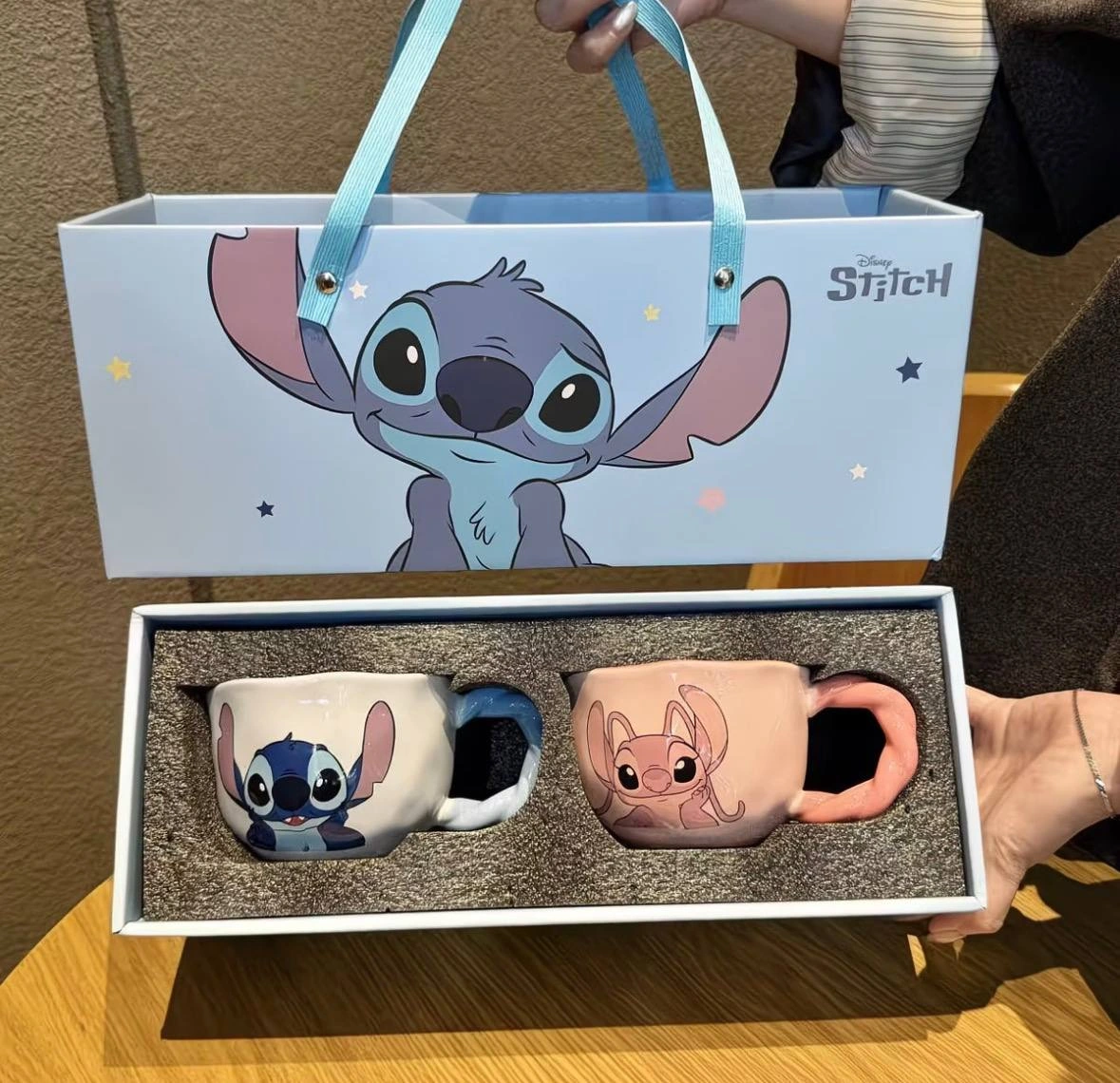 Кружки Stitch и Angel